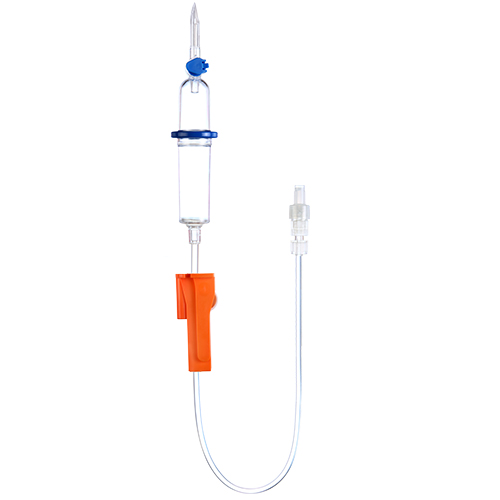 Endure Disposable Infusion Set with Airvent and Needleless Injection Y Port  (Microset)- 200 cm