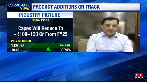 Mr. Himanshu Baid, MD, Polymed, spoke with #etnow. He emphasises addition of new critical care vertical, expansion of manufacturing facilities, & Dial-Ezee 1st Made in India dialysis machine. Revenues to grow 20% in FY24 #polymedicure #polymedicureshare #businessnews #MakeInIndia