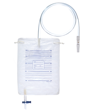 Urine Collection Bag with T-type Bottom Outlet and Sampling port