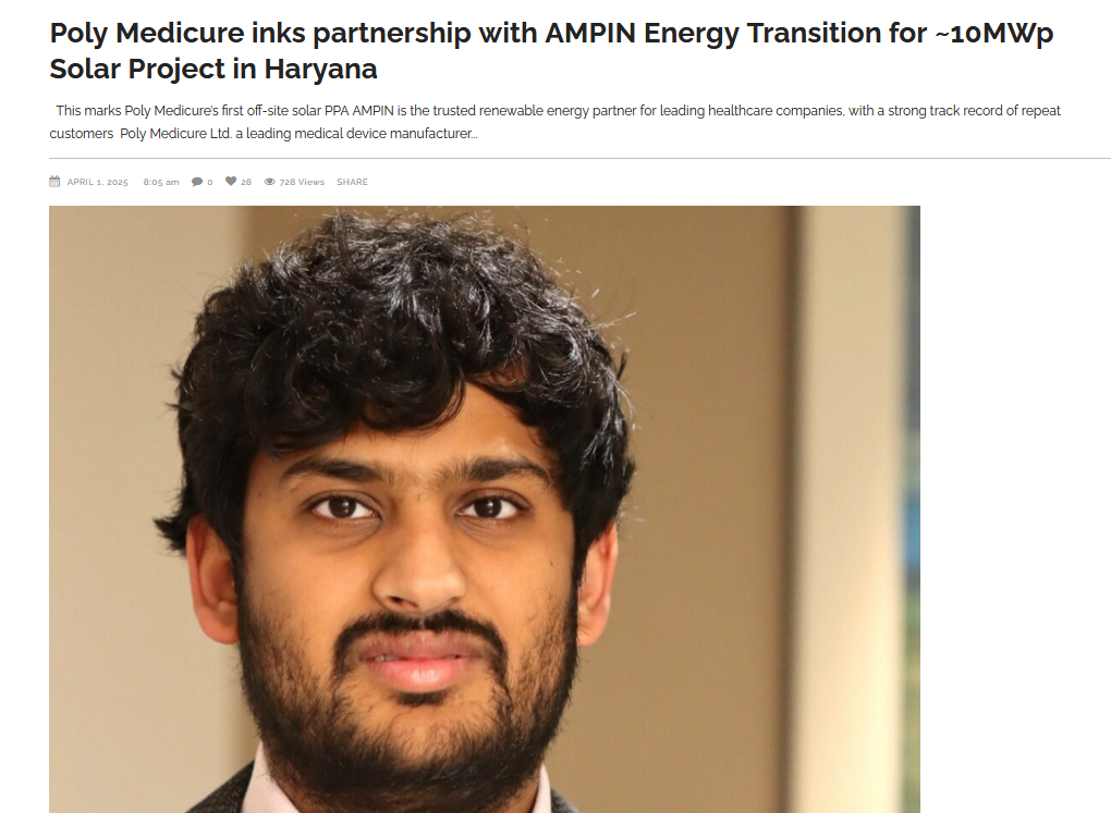 Partnership with Ampin