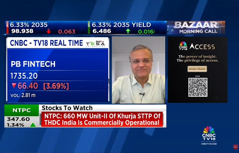 Interview with CNBC TV18- 25 th September 2025